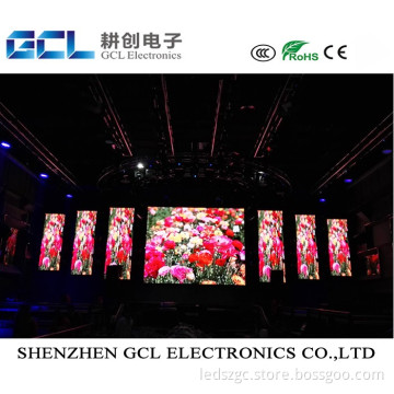 Shenzhen Stage Led Screen P4.81 P3.91 500x1000mm Indoor Led Screen Price